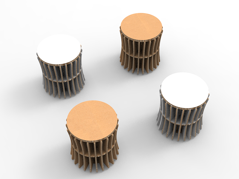 標準型洽談-圓桌椅