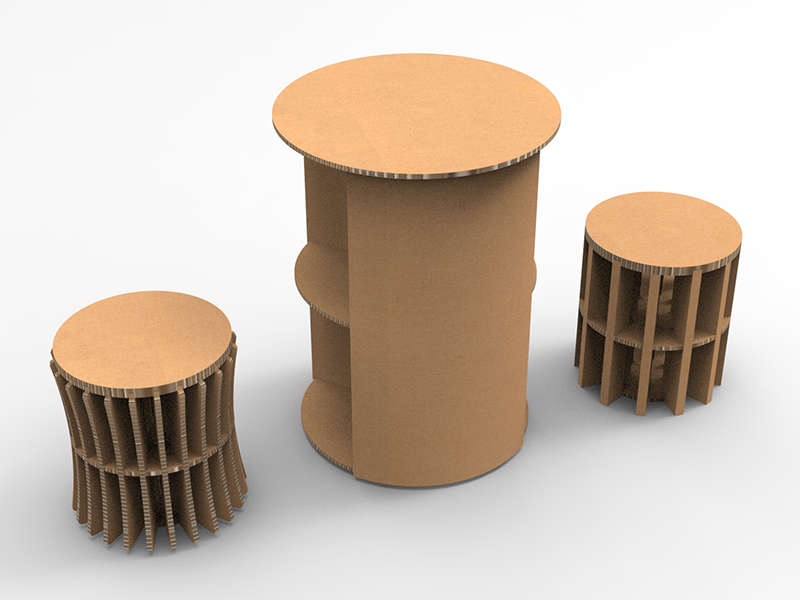 標準型洽談-圓桌椅