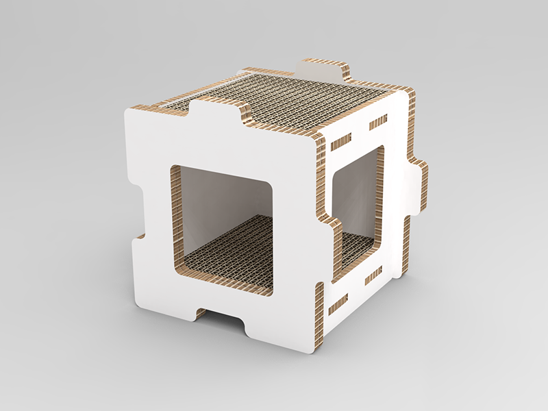 魔拼貓屋三代-方形