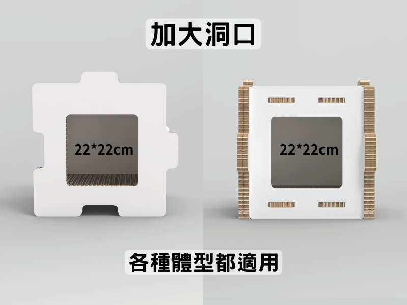 魔拼貓屋三代-方形