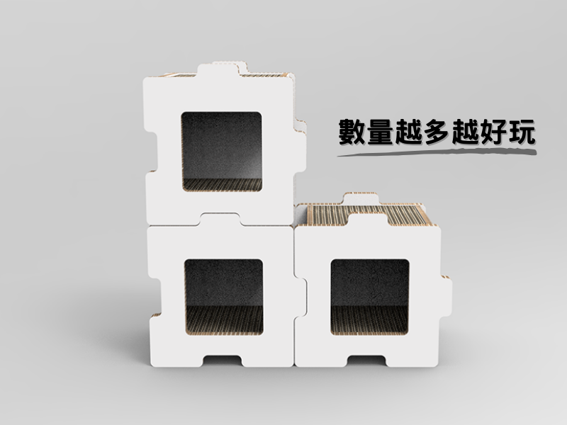 魔拼貓屋三代-方形